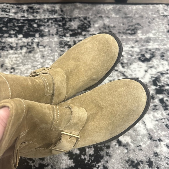 Jimmy Choo suede mid calf boots - Picture 6 of 8